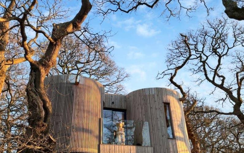 Scotland: A Truly Unique Treehouse w/Stunning Views